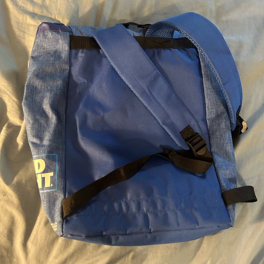 Bud Light Blue Backpack - Picture 2 of 3
